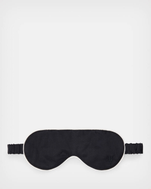 Black Allsaints Silk Blend Eye Mask | WX010V-5