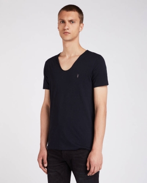 Ink Navy Allsaints Tonic Scoop T Shirt | MD108E-3968