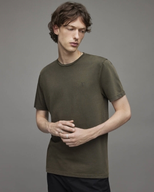 Meadow Brown Allsaints Ossage Crew T Shirt | MD071X-7806