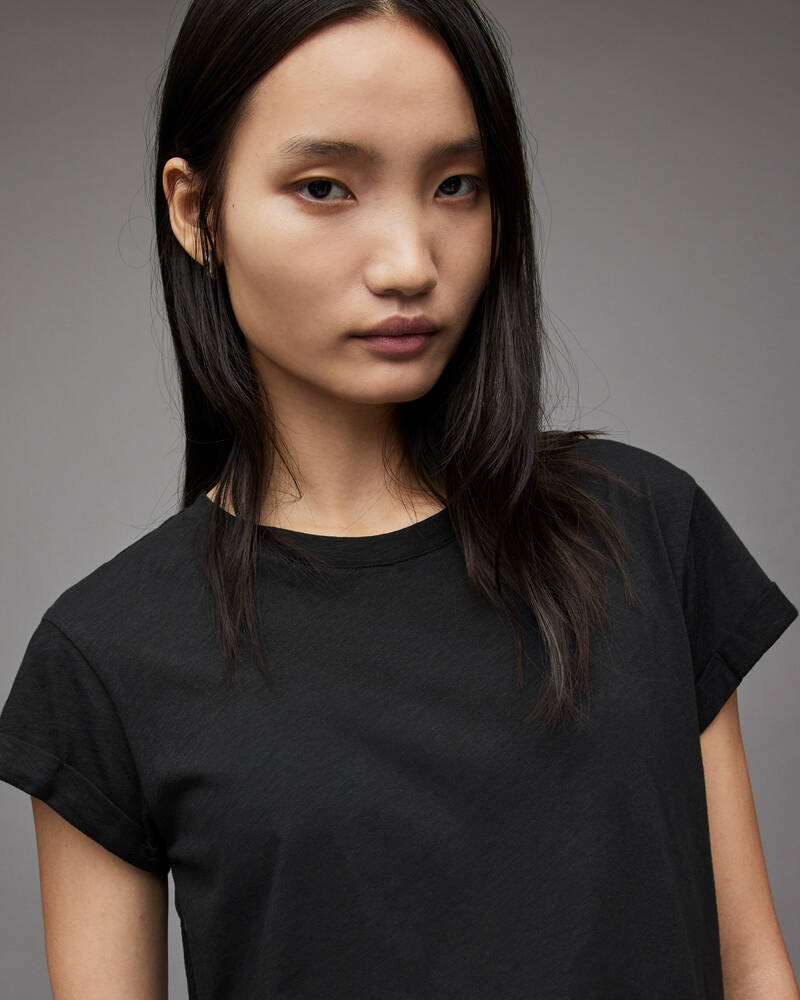 Black Allsaints Anna T Shirt | WM111S-5