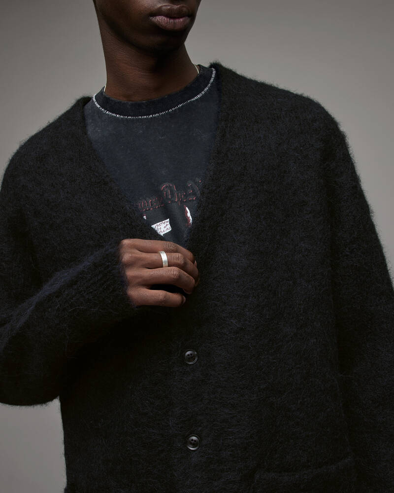 Black Allsaints Berrin Cardigan | MK113X-5