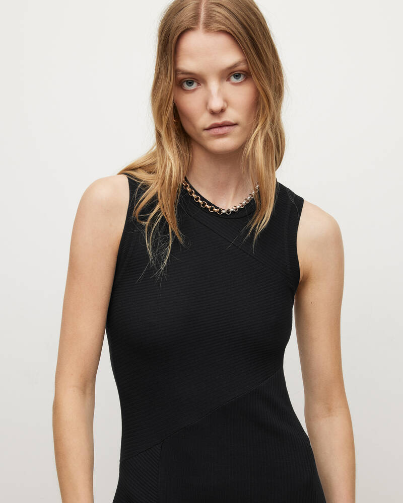 Black Allsaints Gia Dress | WD114T-5