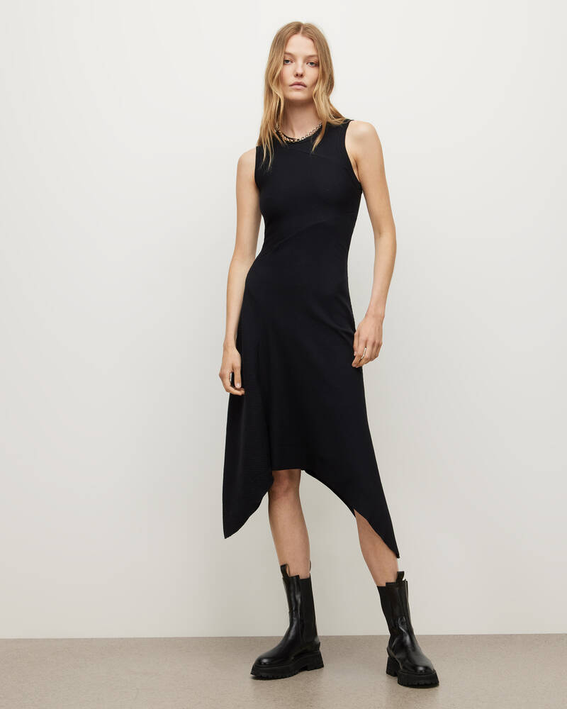 Black Allsaints Gia Dress | WD114T-5