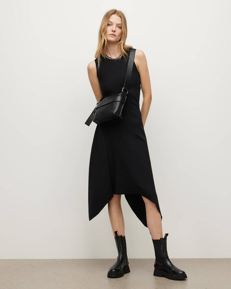 Black Allsaints Gia Dress | WD114T-5