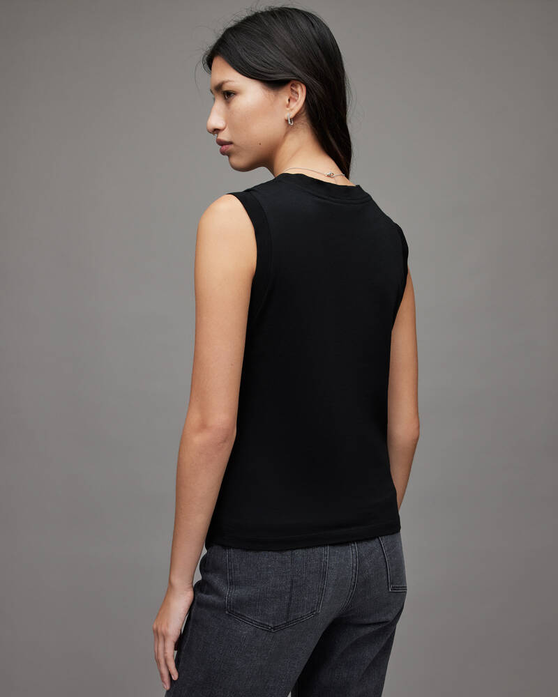 Black Allsaints Imogen Tank | WM221M-5