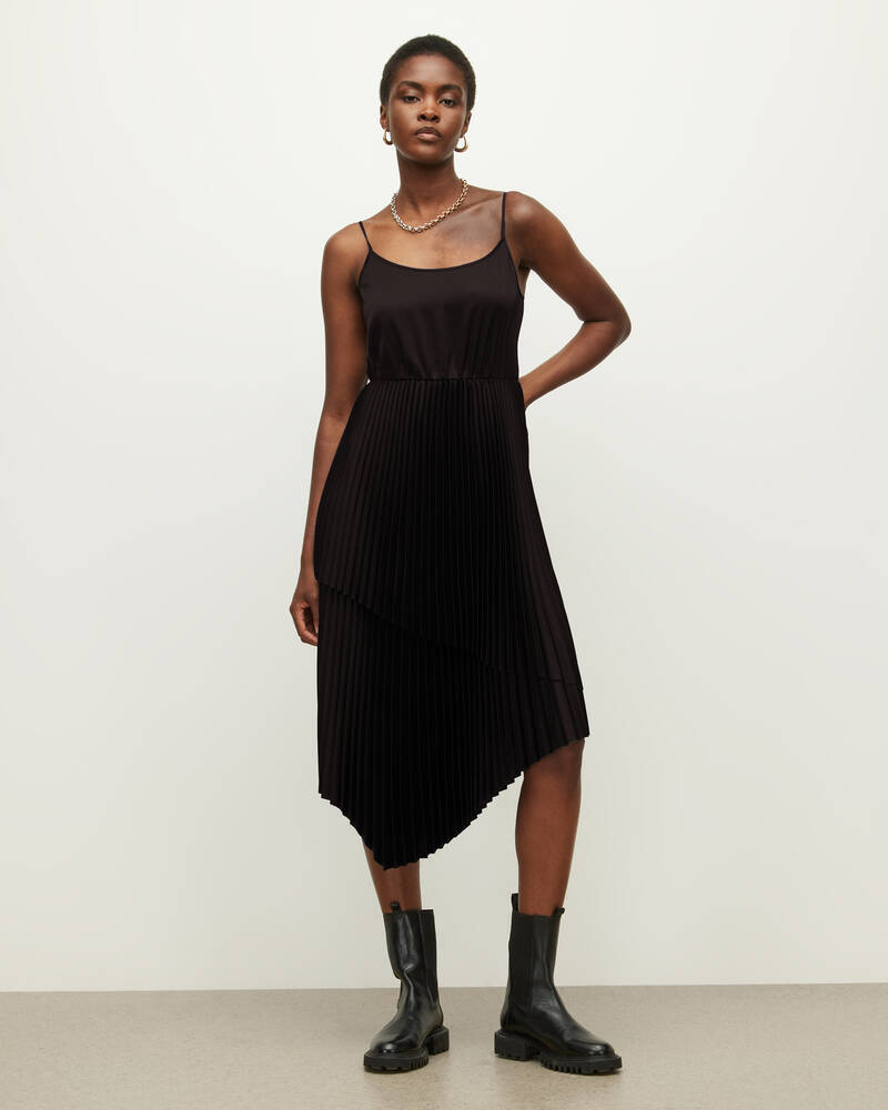 Black Allsaints Lina 2 In 1 Dress | WD049X-5