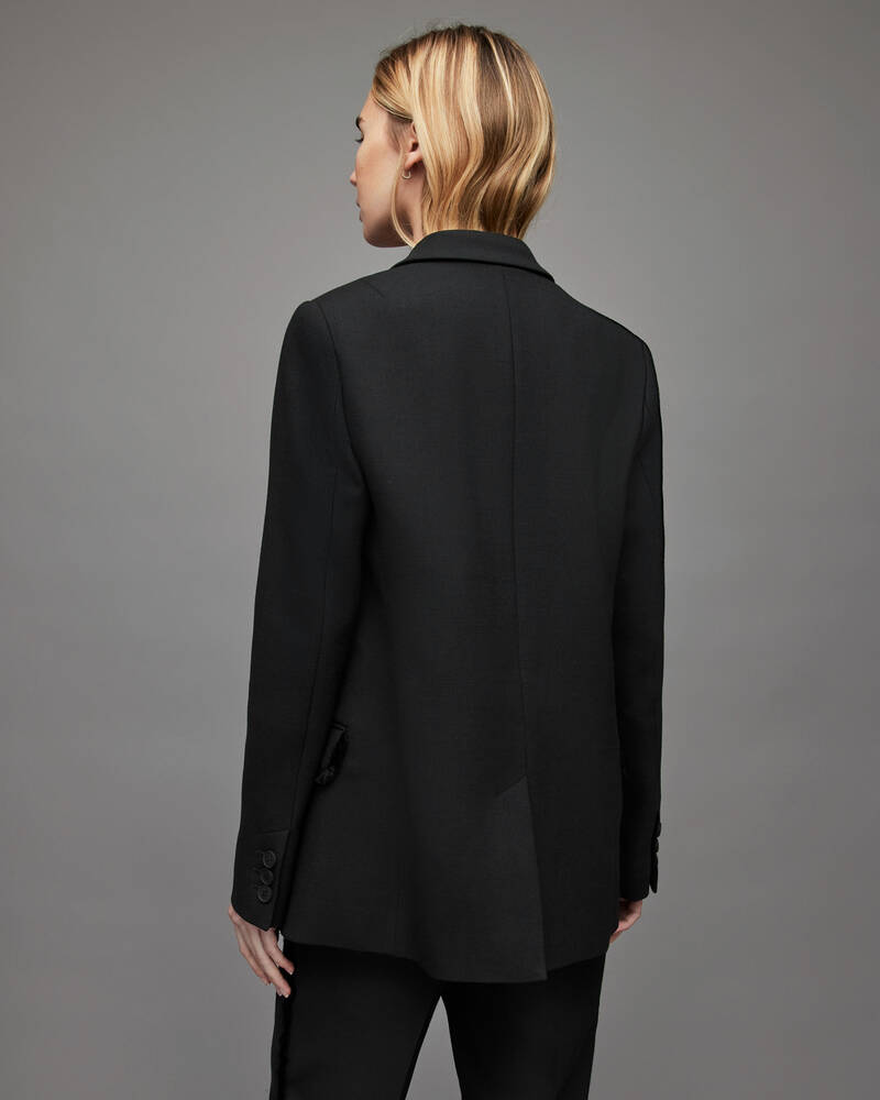 Black Allsaints Maxine Blazer | WT007X-5