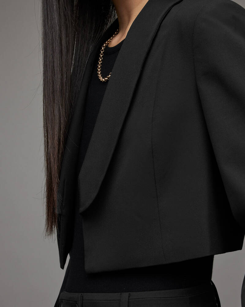 Black Allsaints Seline Blazer | WT010X-5