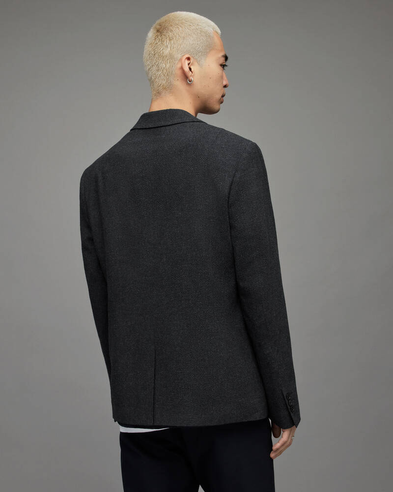 Black Allsaints Sholt Wool Blend Jacket | MJ075X-5