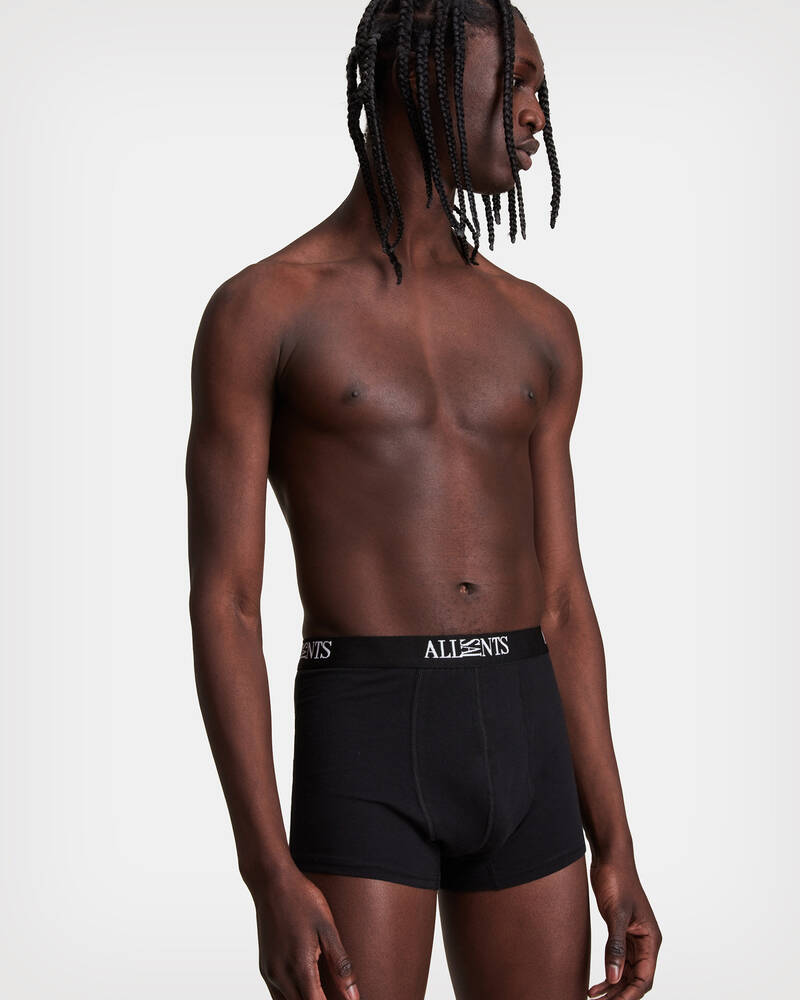 Black/Black/Black Allsaints Wren Boxers 3 Pack | MD329V-4166