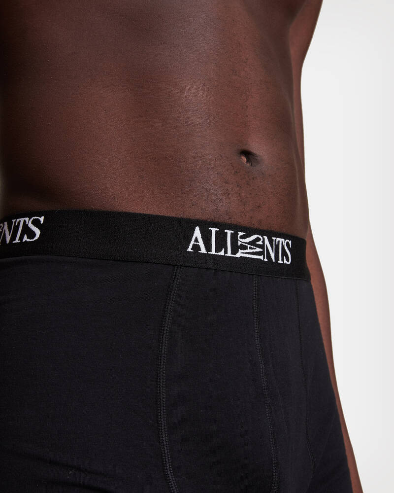 Black/Black/Black Allsaints Wren Boxers 3 Pack | MD329V-4166