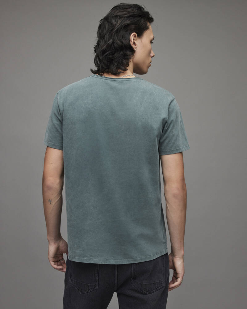 Bottle Green Allsaints Bodega Crew T Shirt | MD089X-197