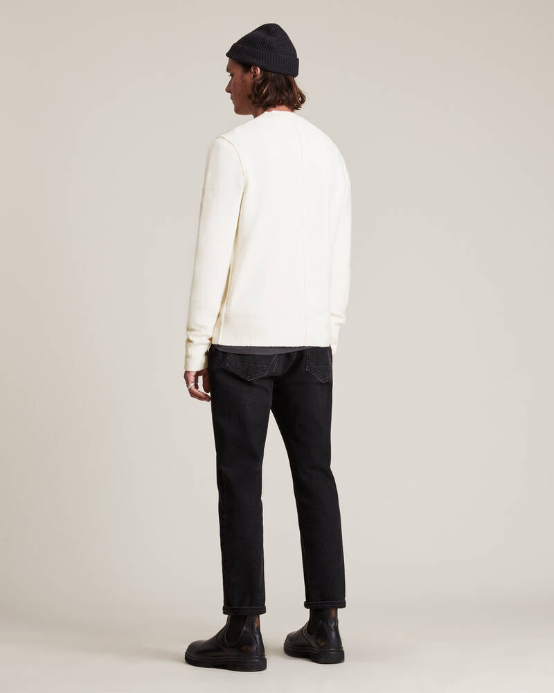 Cloudy Taupe Allsaints Statten Crew Jumper | MK019V-6968