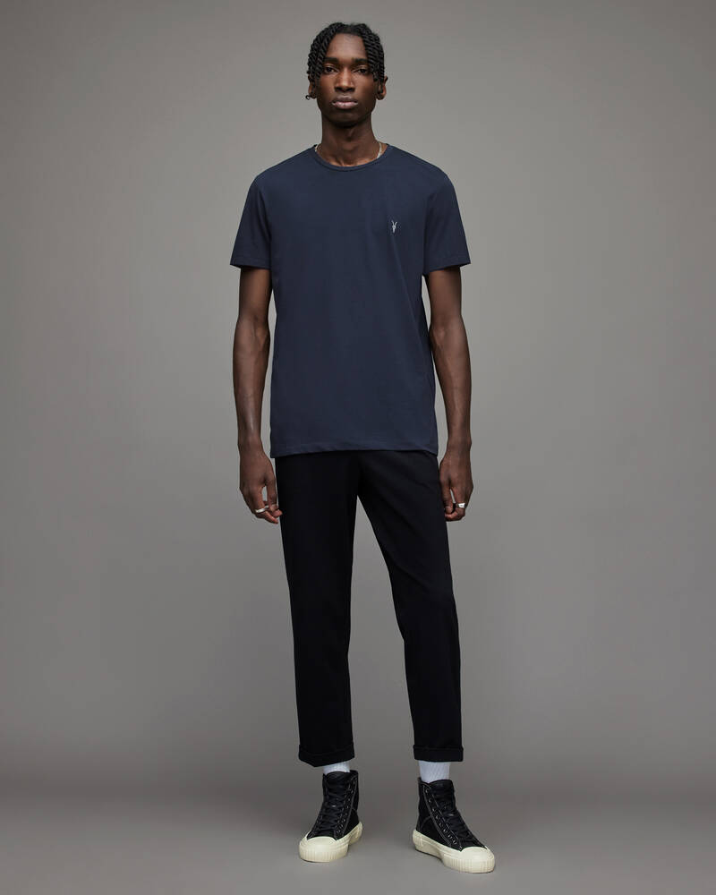 Deep Blue Allsaints Tonic Crew T Shirt | MD134X-6727