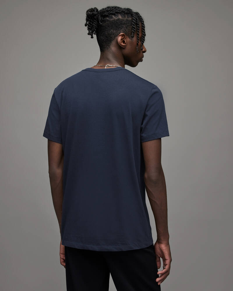 Deep Blue Allsaints Tonic Crew T Shirt | MD134X-6727