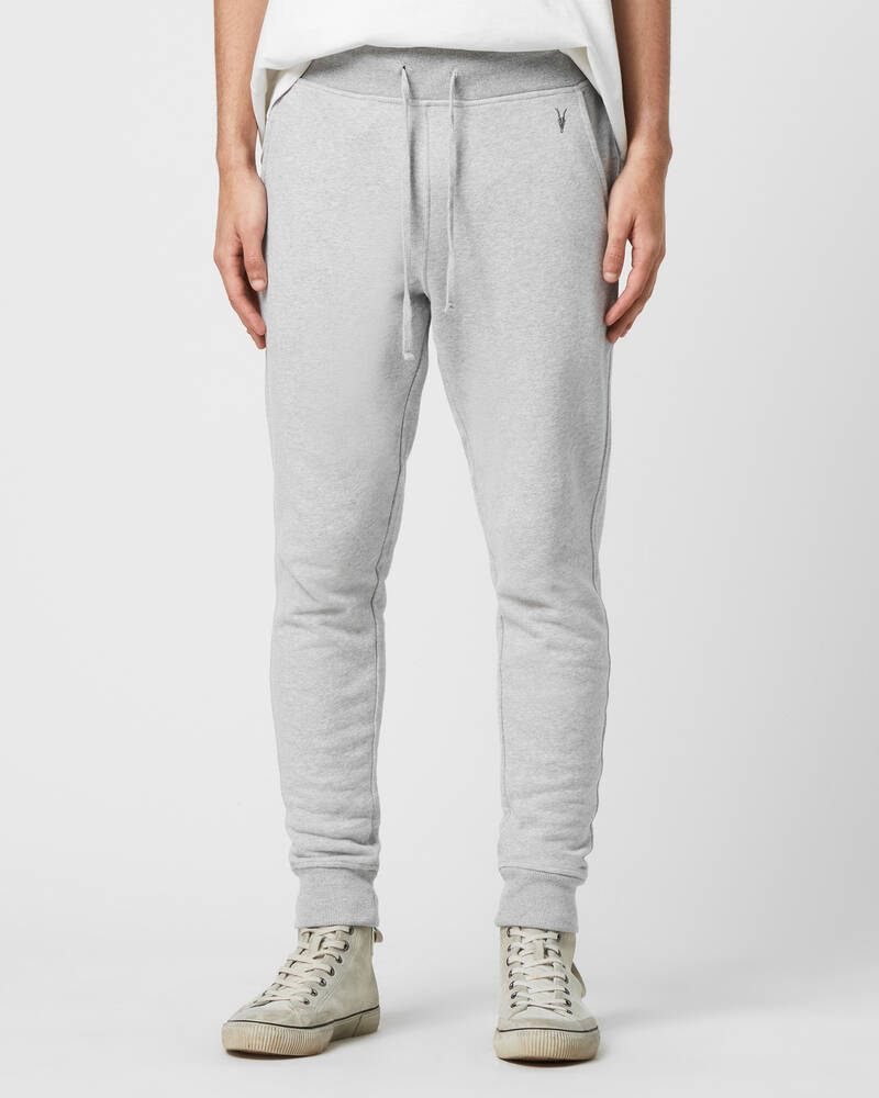 Grey Marl Allsaints Raven Cuffed Slim Sweatpants | MF058K-107