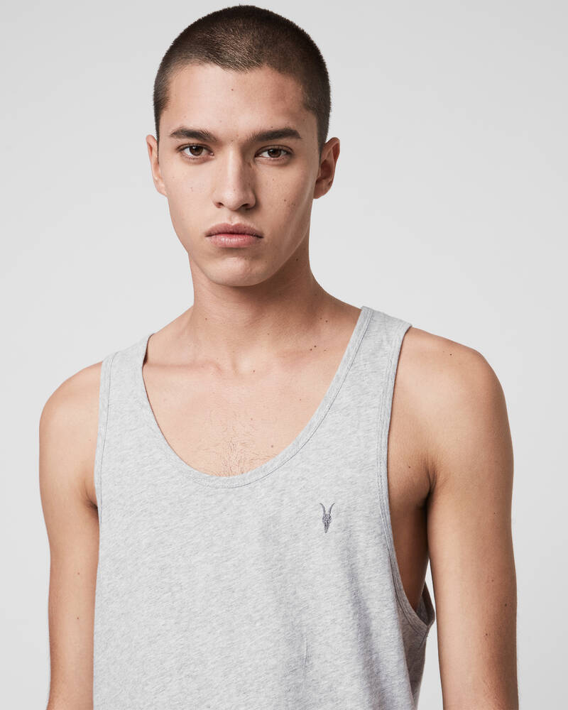 Grey Marl Allsaints Tonic Vest | MD110E-107