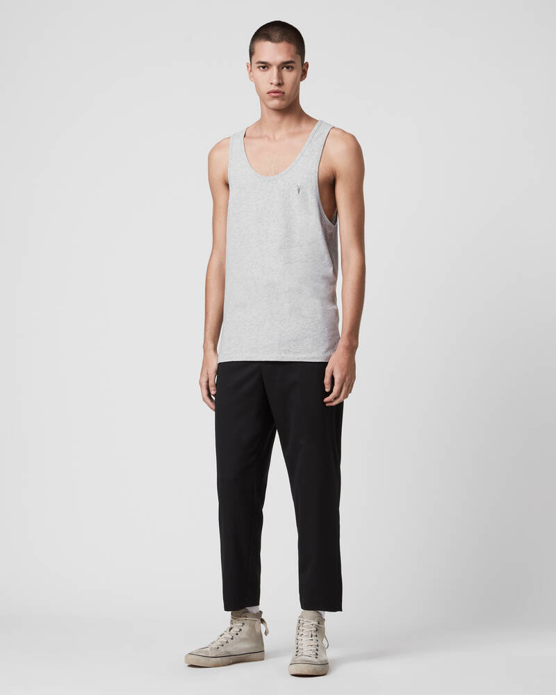 Grey Marl Allsaints Tonic Vest | MD110E-107