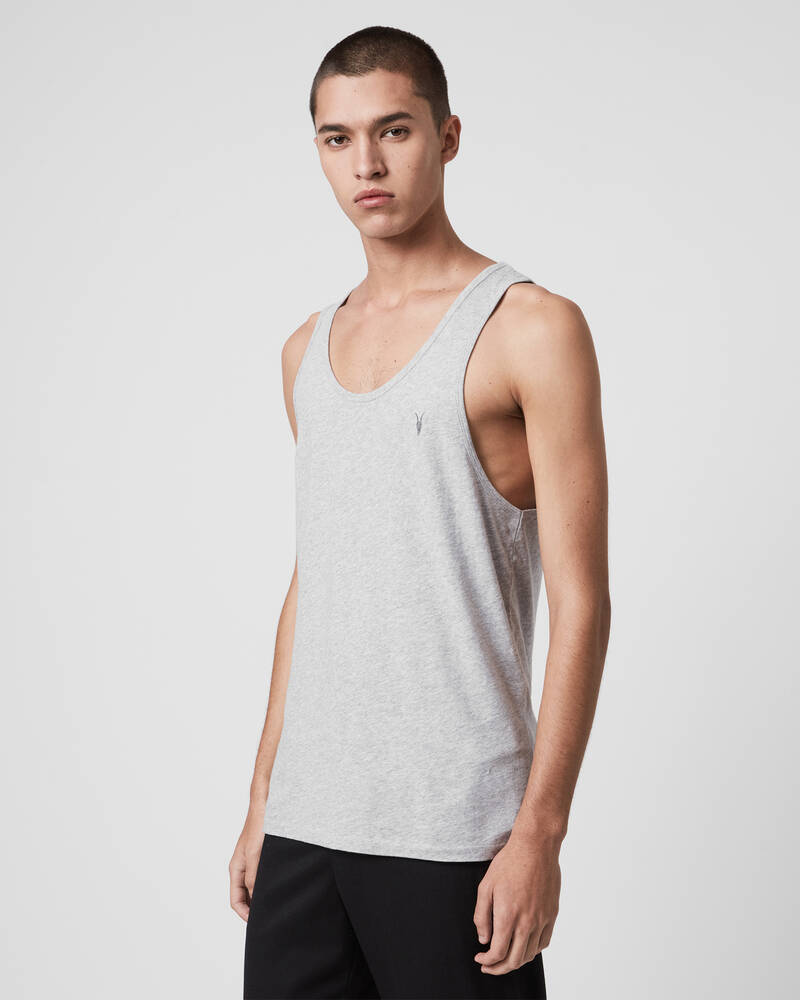 Grey Marl Allsaints Tonic Vest | MD110E-107