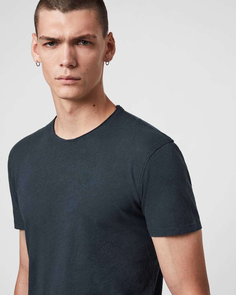 Ink Navy Allsaints Figure Crew T Shirt | MD008G-3968