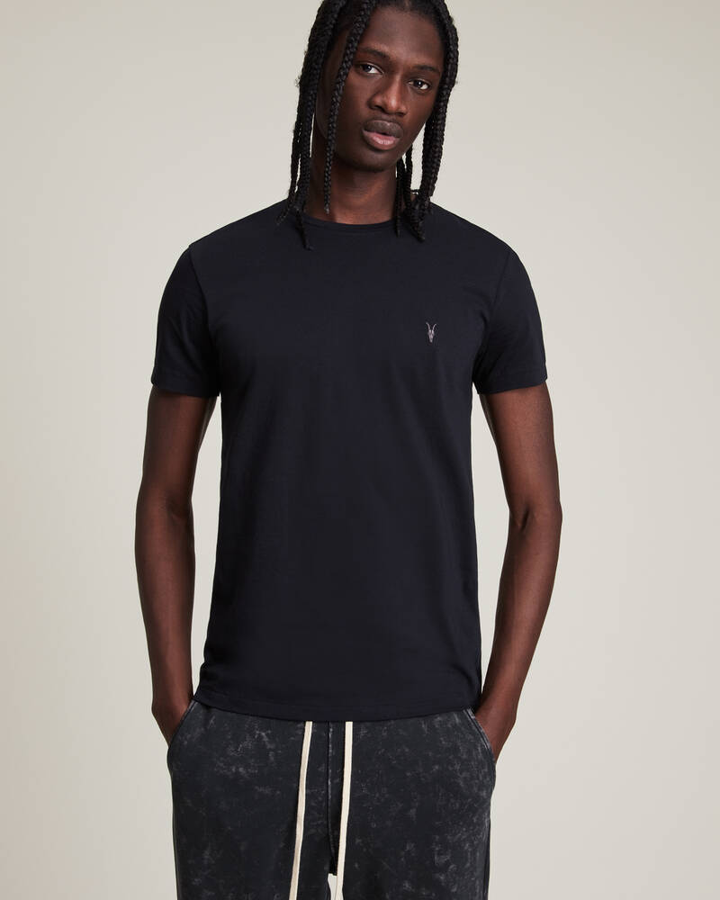 Ink Navy Allsaints Tonic Crew T Shirt | MD109E-3968