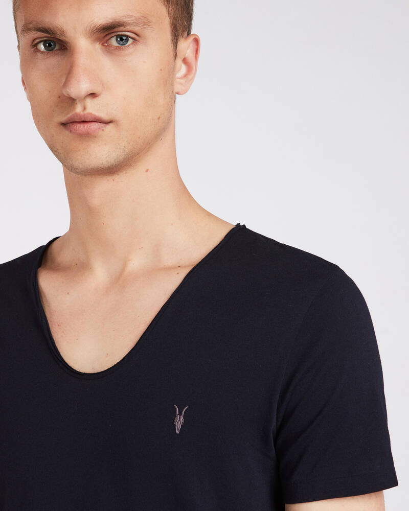 Ink Navy Allsaints Tonic Scoop T Shirt | MD108E-3968