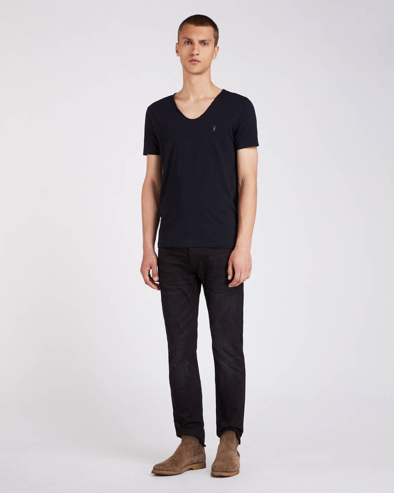 Ink Navy Allsaints Tonic Scoop T Shirt | MD108E-3968