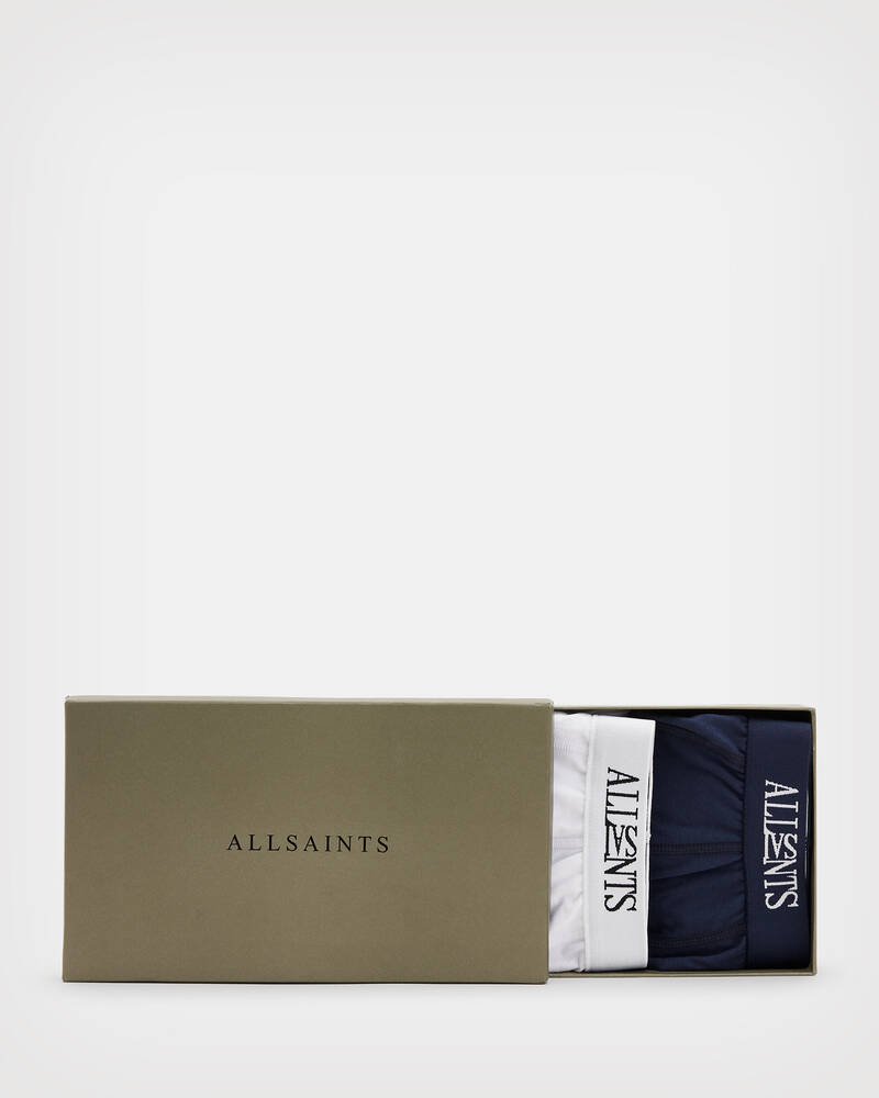 Jt Blk/Op Wht/Navy Allsaints Wren 3 Pack Boxers | MD132X-8059