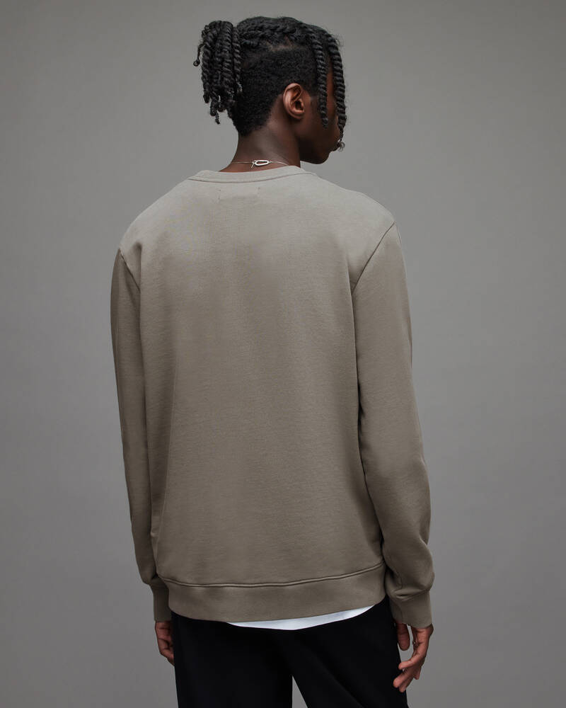 Muted Grey Allsaints Lobke Crew Sweatshirt | MF042X-6169