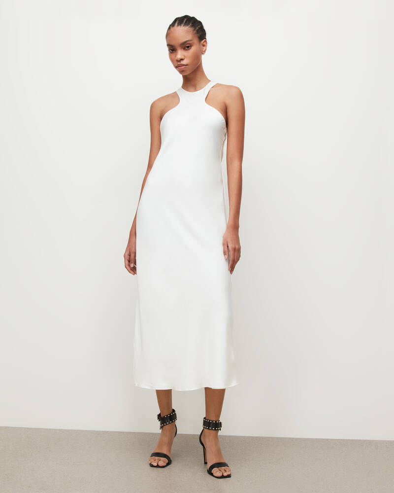 Off White Allsaints Betina Slip Dress | WD286W-203