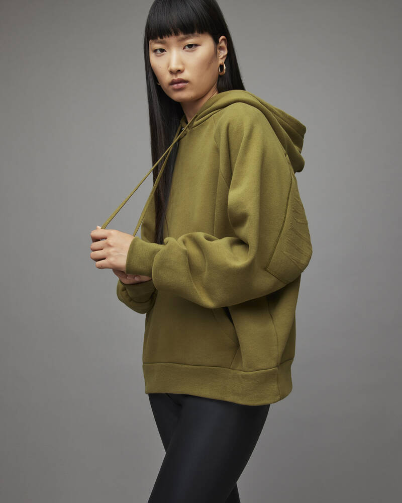 Olive Branch Green Allsaints Allsaints Talon Hoodie | WM080X-7809