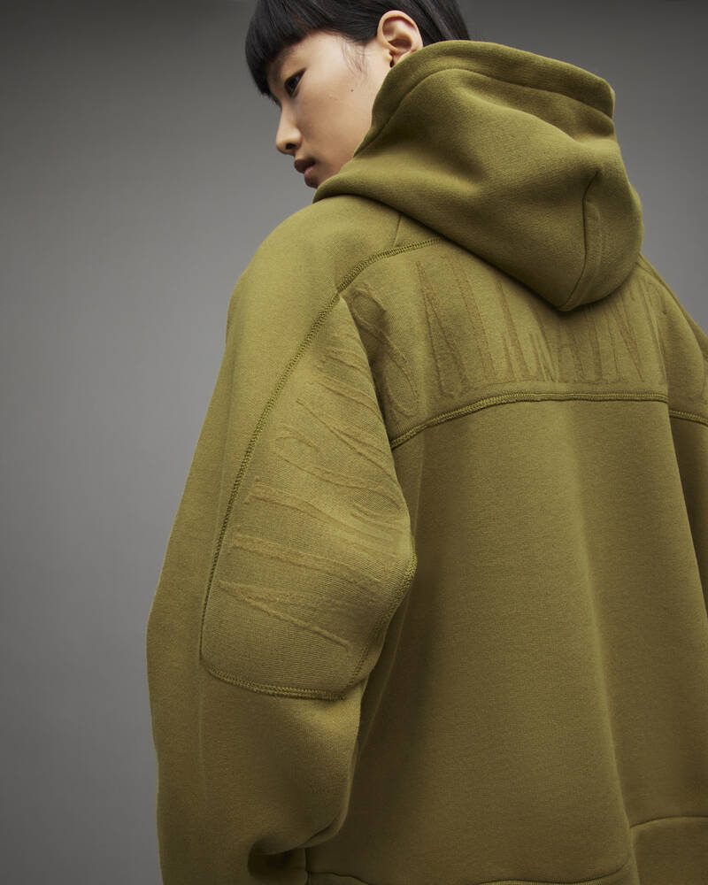 Olive Branch Green Allsaints Allsaints Talon Hoodie | WM080X-7809