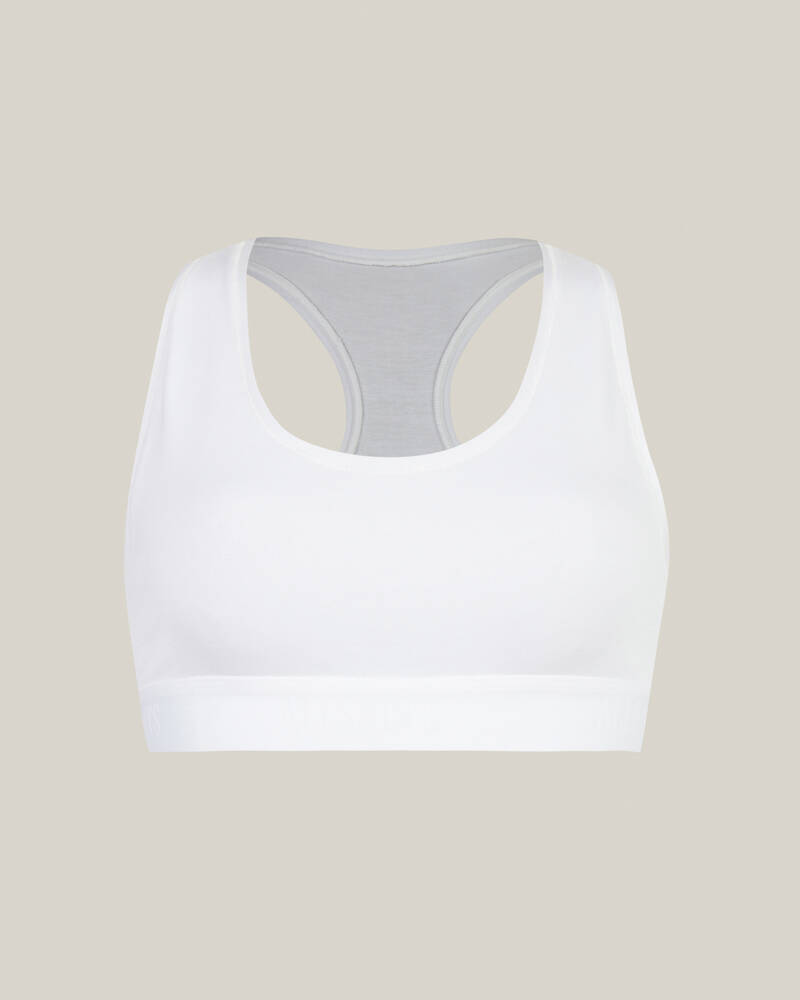 Optic White Allsaints Betha Bralet | WW001V-437