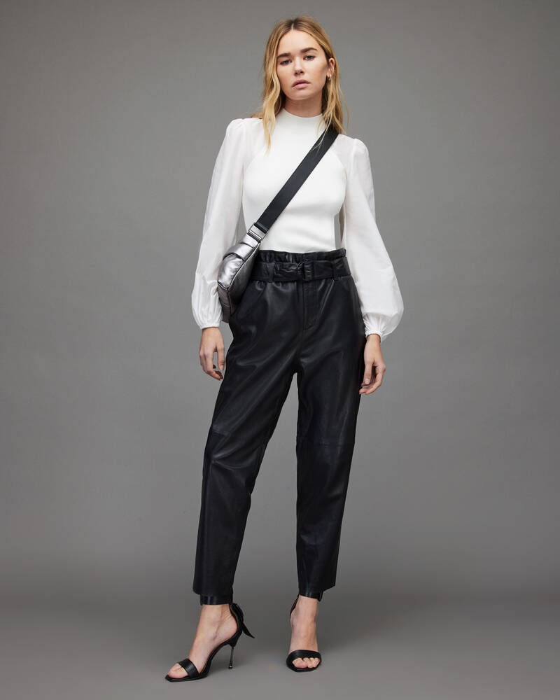 Optic White Allsaints Cleo Top | WM049Y-437