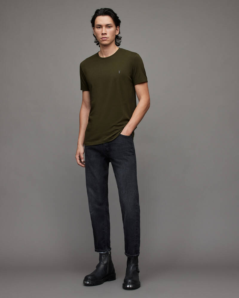 Park Green Allsaints Tonic Crew T Shirt | MD137X-8042