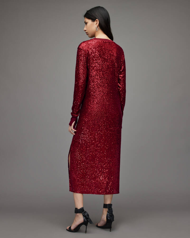 Red Bud Allsaints Juela Dia Sequin Dress | WD174X-8025