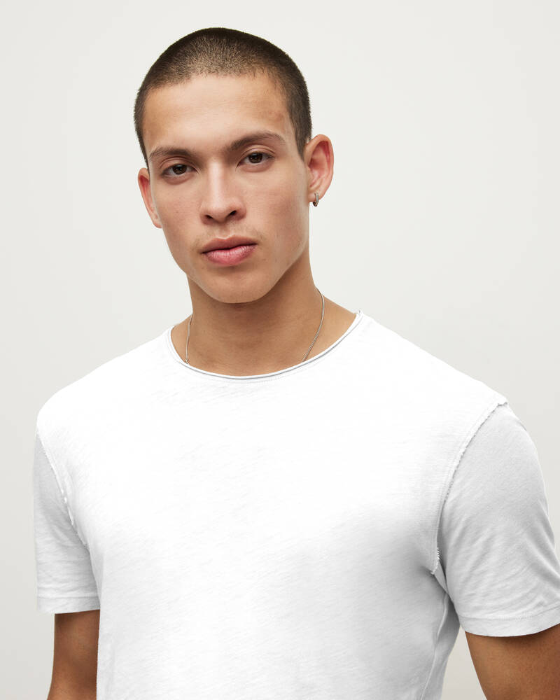 White Allsaints Figure Crew 2 Pack T Shirts | MD198S-10