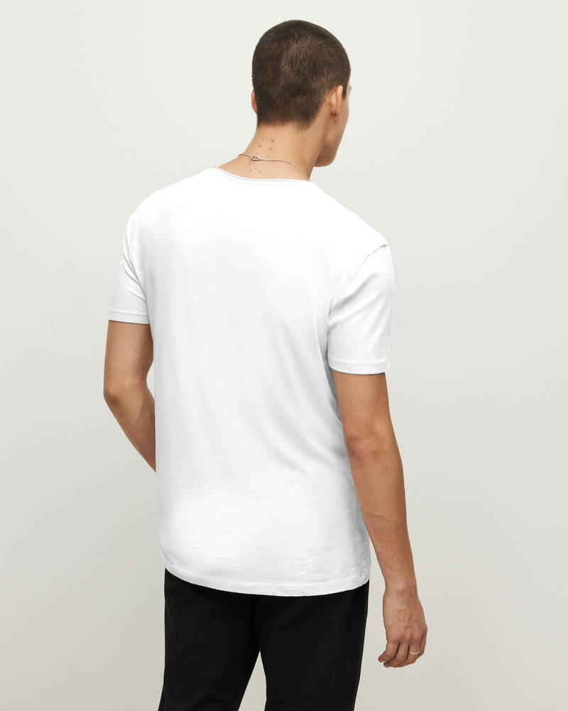 White Allsaints Figure Crew 2 Pack T Shirts | MD198S-10