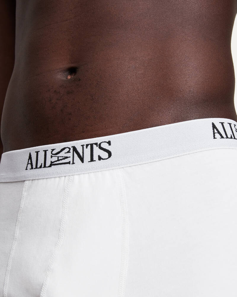 White/White/White Allsaints Wren Boxers 3 Pack | MD330V-5547